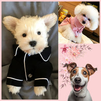 Stylish Pet Pajamas: PawSilk Dreams™ Collection - Shop Now!