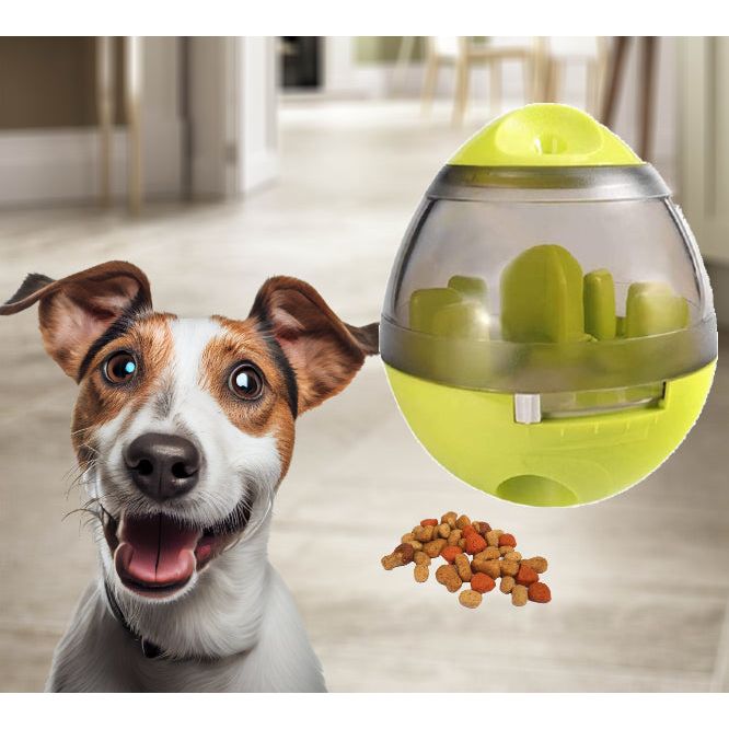 Chow-Chase™: Interactive Pet Food Dispenser Toy for Engaging Mealtime