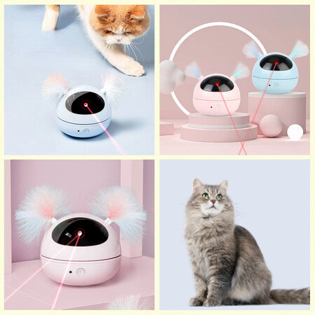 SpinKitty™ Interactive Laser Toy: Engaging and Entertaining Toy for Cats