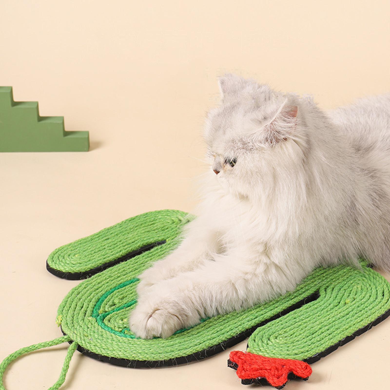 Durable Natural Sisal Cat Scratch Board - Protect Furniture, Engage Cats - Pineapple, Cactus, Avocado - Cat-Friendly Material