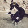 Pet Dog Cat Policeman Costume - Funny Halloween Christmas Cosplay Apparel for Small Dogs and Cats