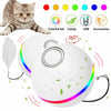 GlowPaw Interactive Pet LED Ball - Engaging toy  LED lights and auto-rolling for cats and small dogs Rechargeable durable.