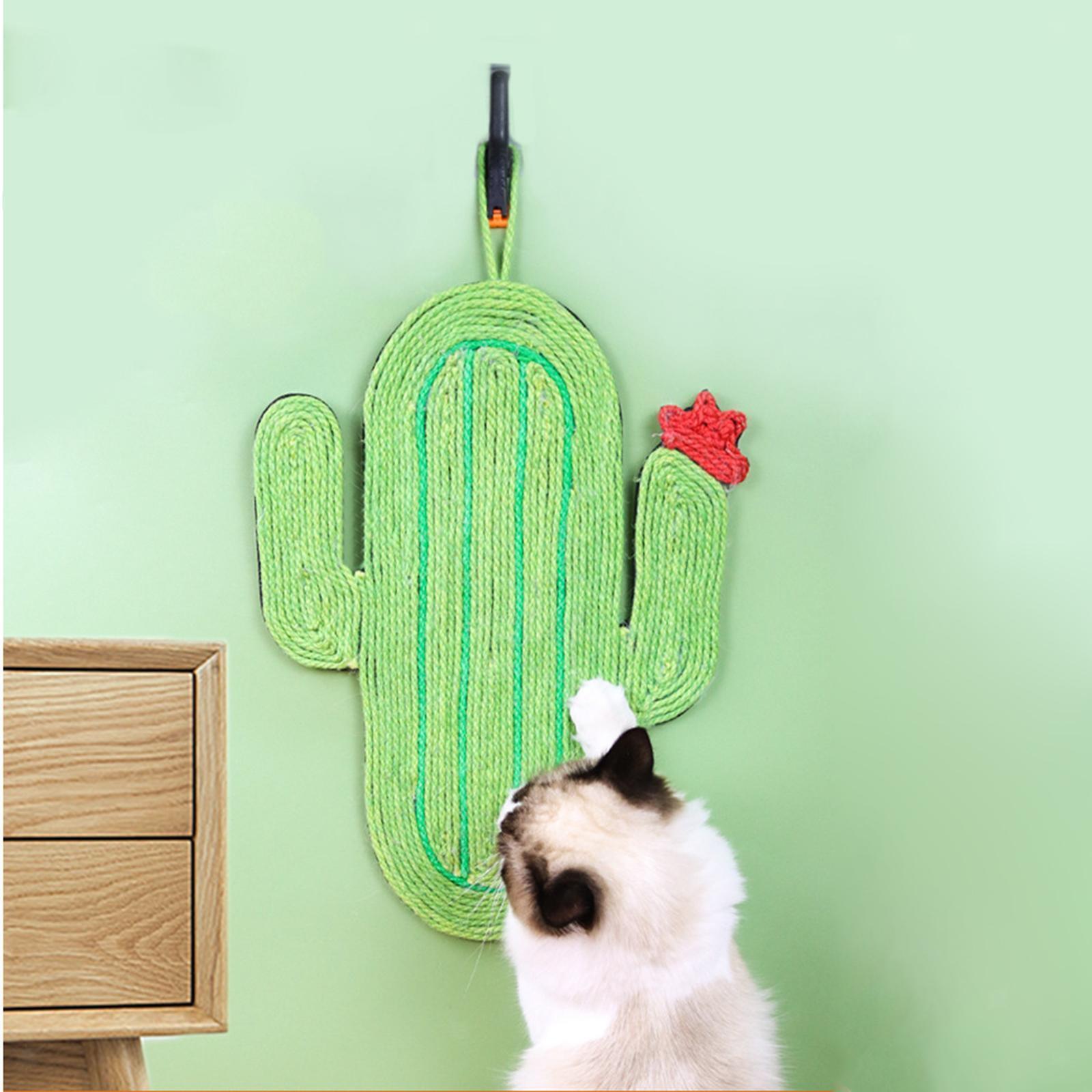 Durable Natural Sisal Cat Scratch Board - Protect Furniture, Engage Cats - Pineapple, Cactus, Avocado - Cat-Friendly Material