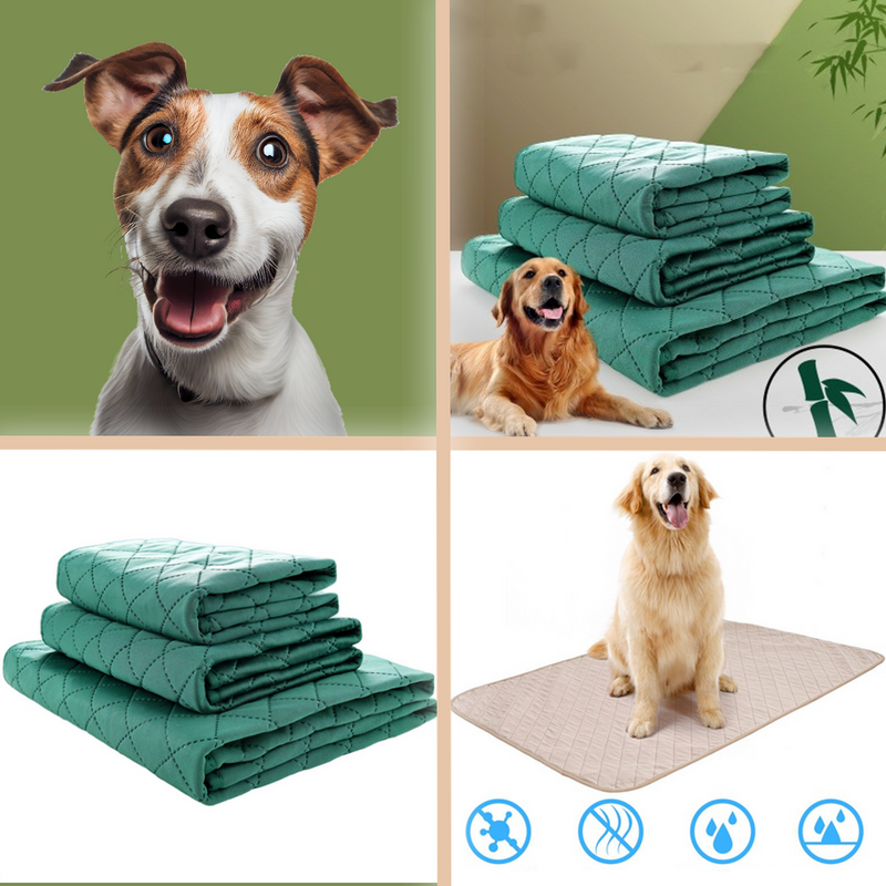 BambooPaws™ - Reusable Pet Training Pad - Maximum Absorbency - Odor Control - Eco-Friendly