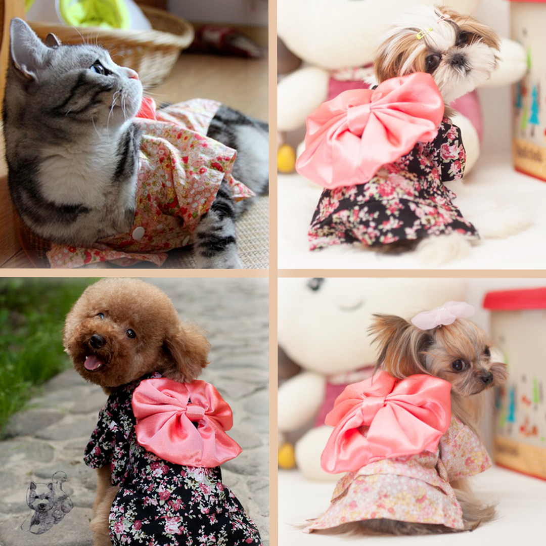 Petal Pups™: Floral Kimono Couture for Pets - Fashionable & Fabulous!