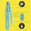 PawPerfect LED Nail Trimmer: USB Rechargeable Clipper with LED Light for Precise Pet Nail Grooming