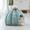 "Unique Cactus Cat Bed: Eye-catching design with supreme coziness"