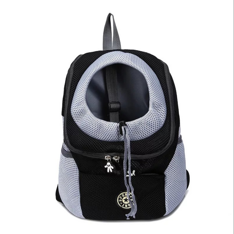 Paws-On-The-Go Pet Pack Backpack: Hands-Free Travel with Mesh Design for Dogs and Cats - Lightweight and Durable"