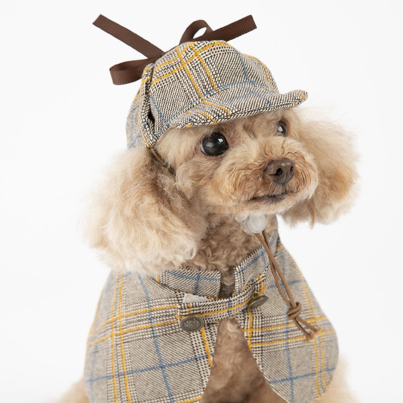 PawSleuth Pet Detective Ensemble - Adorable outfits for pets - Sherlock Holmes inspired dog and cat costumes