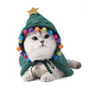 Christmas Pet Outfit - Stylish Feline & Canine Cloak.