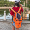 Paws-On-The-Go Pet Pack Backpack: Hands-Free Travel with Mesh Design for Dogs and Cats - Lightweight and Durable"