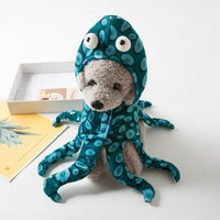 Octo-Dress-Up - Funny Halloween Pet Costume - Octopus Hoodies - Perfect for Dogs, Cats, French Bulldogs - Holiday Parties