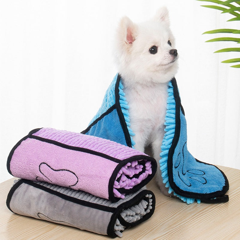 Super absorbent dog and cat towels for quick drying - PawsDry™ Ultra-Pet Towels