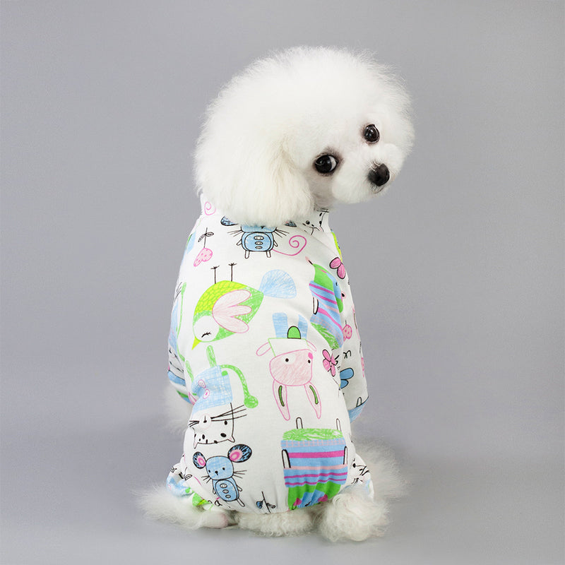 Dog Onesies Pet Pajamas: Cozy and Stylish Jumpsuit Rompers for Adorable Canine Comfort