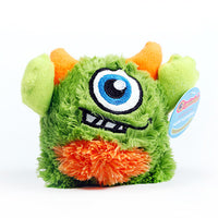 Vibrant Velvet Monster™ Spiky Ball - Interactive and Durable Dog Toy - Engaging Playtime Fun