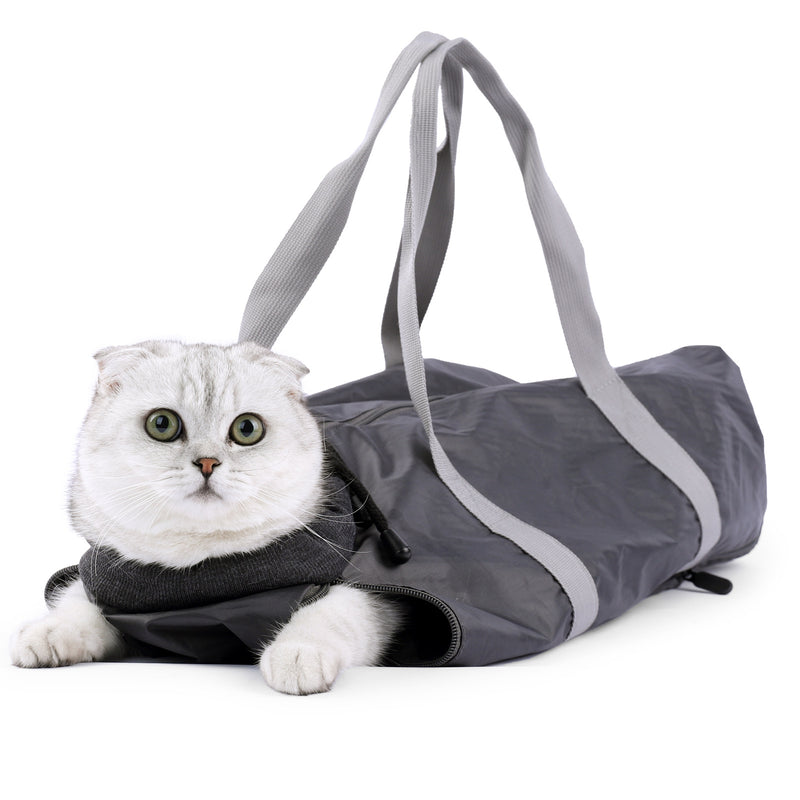 Durable, Waterproof Cat Travel Bag - Anti-Scratch & Bite Resistant - Ideal for Grooming & Travel