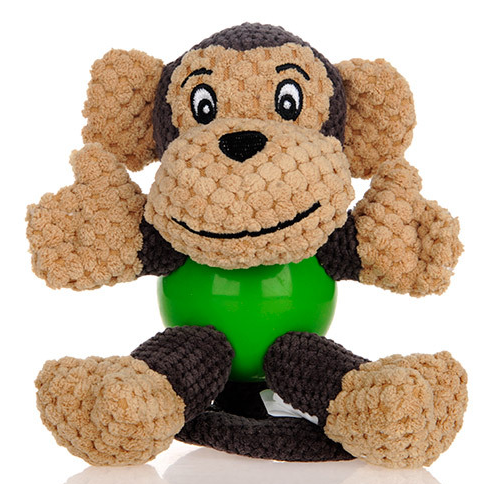 Quality interactive plush toy with teeth-cleaning benefits - PawPals™ Squeak Chew Plush.