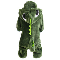 DragoDino™ Pet Onesie - Cute Dinosaur Costume for Pets - Winter Warmth & Fun - Ideal for Halloween & Cosplay Parties"