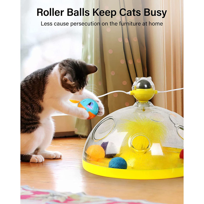 WhirlPurr™ Funny Cat Toys: Irresistible Entertainment for Playful Felines