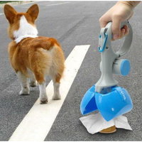 Automatic Portable Pet Waste Solution - PawsClean™ Easy Scoop - Efficient, Durable, and Hygienic Dog Cat Pooper Scooper