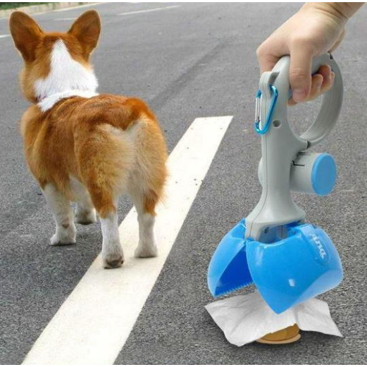 Automatic Portable Pet Waste Solution - PawsClean™ Easy Scoop - Efficient, Durable, and Hygienic Dog Cat Pooper Scooper