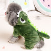 DragoDino™ Pet Onesie - Cute Dinosaur Costume for Pets - Winter Warmth & Fun - Ideal for Halloween & Cosplay Parties"