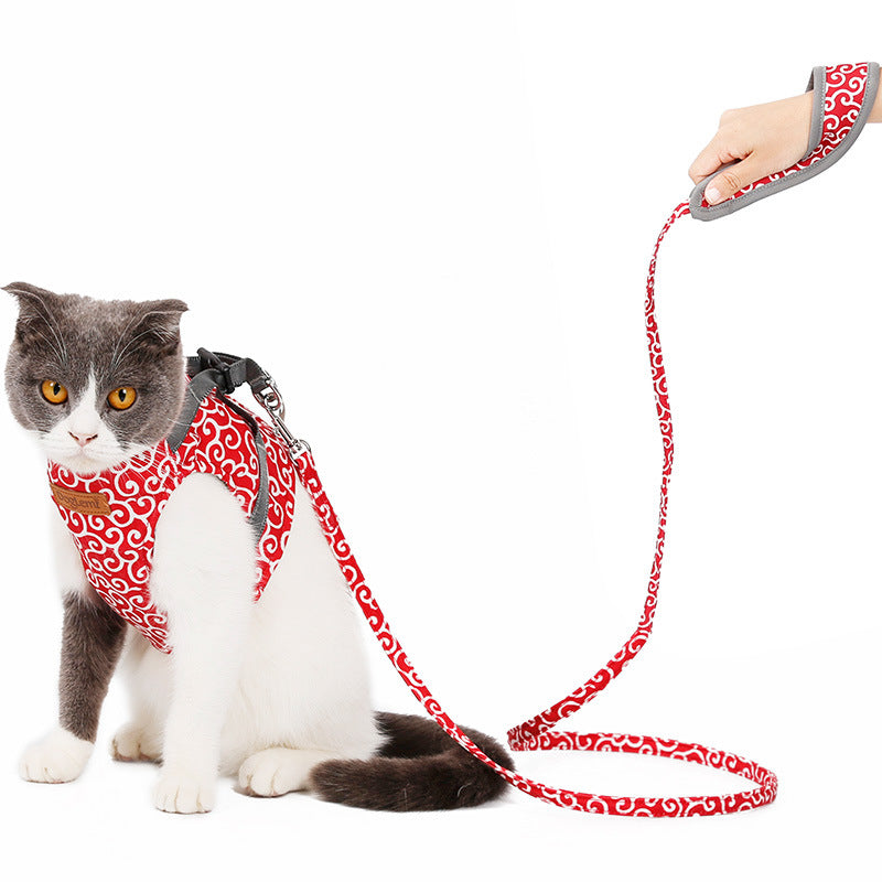 "Premium Quality Cat Vest and Collar Combo for Feline Comfort - CozyCat™"