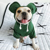 CozyCanine EarSnug Hoodie - Cute pet hoodie with ear design for winter. Cotton fabric. Various colors. Snug fit for warmth.