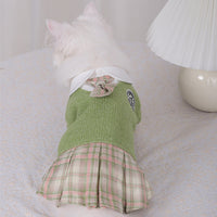 "Stylish Plaid Pet Uniform - Premium-quality design for fashionable pets - Shop Now!"