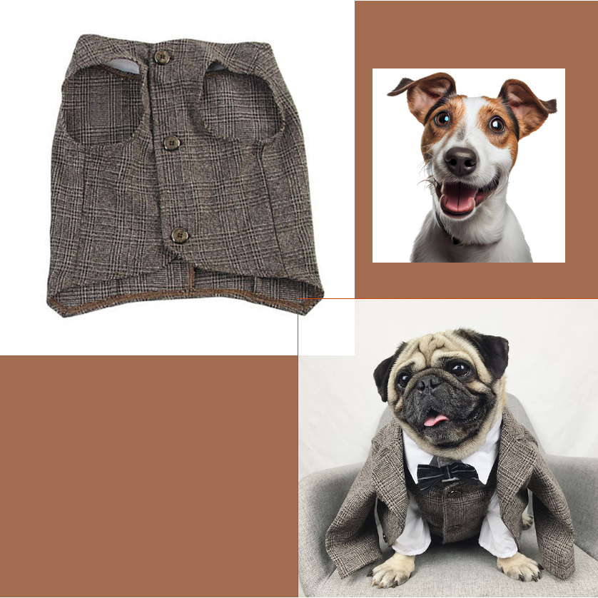 Dapper Dog Formal Wear: Stylish pet wedding attire and tuxedos for dogs | High-quality fabrics and exquisite craftsmanship