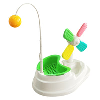 Windmill Interactive Cat Toy - Engaging play, cat grass cultivation - Ideal for indoor cats - Durable and safe materials