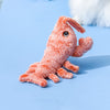 Interactive Lobster Pounce-N-Play: Fun cat and dog toy with USB charging, realistic design, and catnip compatibility.