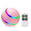 Interactive Pet Toy Self-Rotating, LED Durable - PurrfectPlay WobbleBall - Ideal for Dogs, Cats - Waterproof - Compact Size