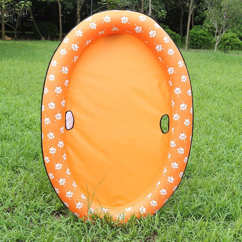 Premium Inflatable Dog Float Raft - AquaPaws™ - Perfect for Summer Fun!