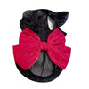 Streamer Skirt Pet Dog Clothes - Elegant rose petal design, XXS size, polyester material, perfect for all breeds.